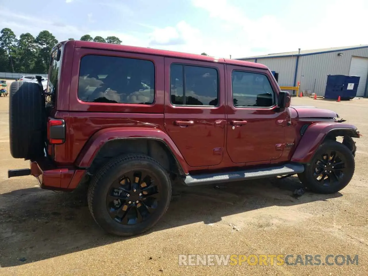 3 Photograph of a damaged car 1C4HJXEN0MW651709 JEEP WRANGLER 2021