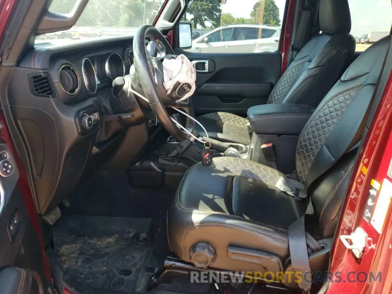 7 Photograph of a damaged car 1C4HJXEN0MW651709 JEEP WRANGLER 2021