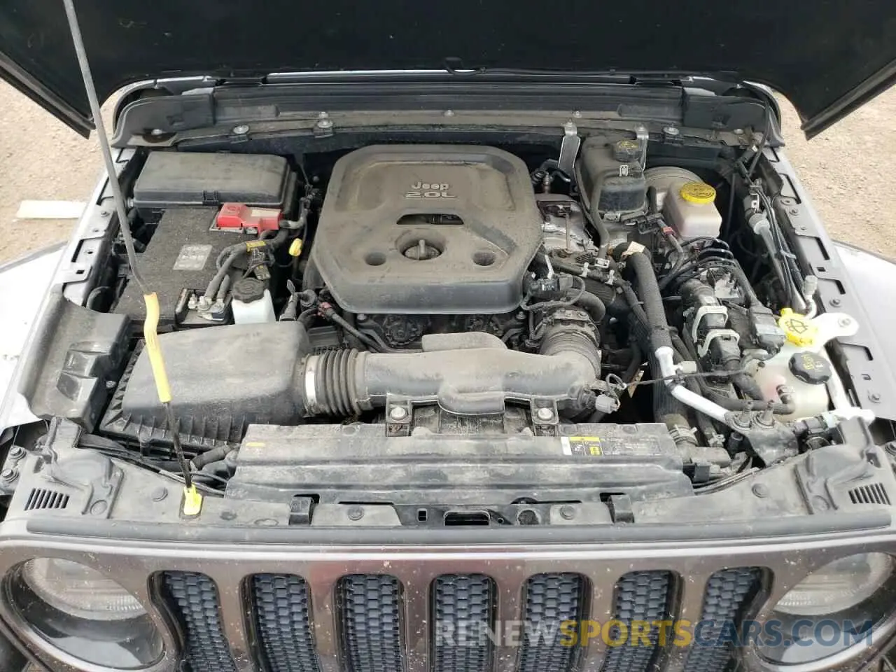 11 Photograph of a damaged car 1C4HJXEN1MW518425 JEEP WRANGLER 2021