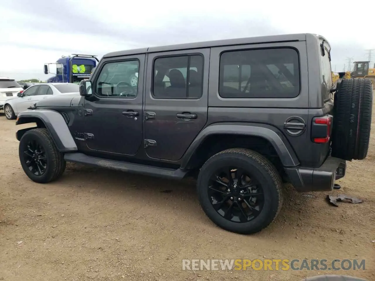 2 Photograph of a damaged car 1C4HJXEN1MW518425 JEEP WRANGLER 2021