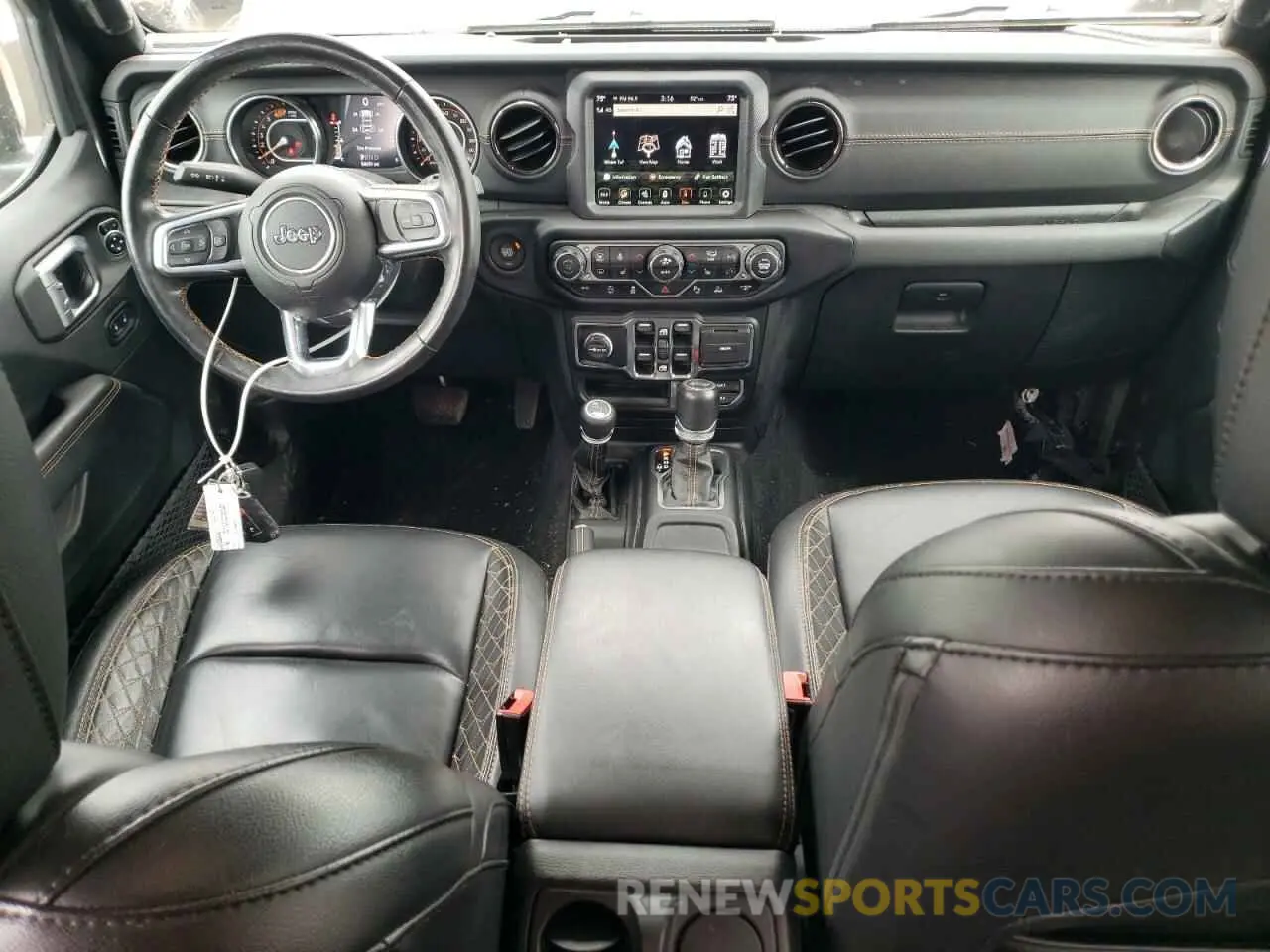 8 Photograph of a damaged car 1C4HJXEN1MW518425 JEEP WRANGLER 2021