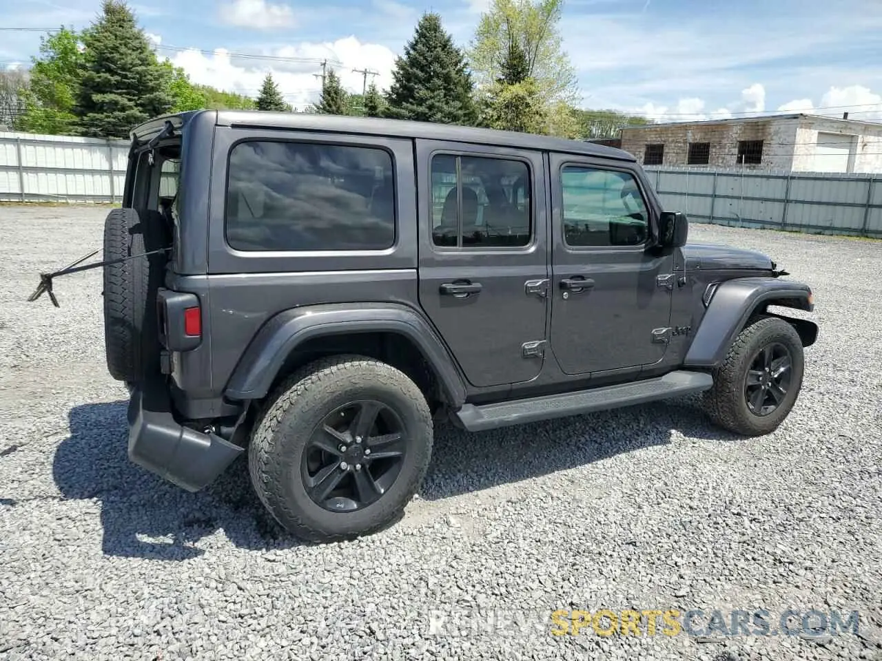 3 Photograph of a damaged car 1C4HJXEN1MW633364 JEEP WRANGLER 2021