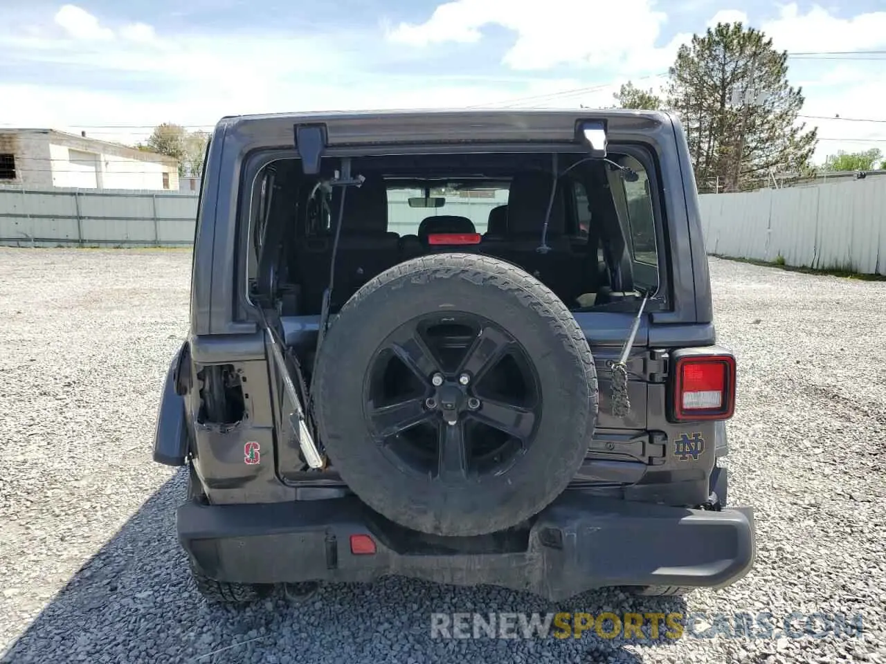 6 Photograph of a damaged car 1C4HJXEN1MW633364 JEEP WRANGLER 2021