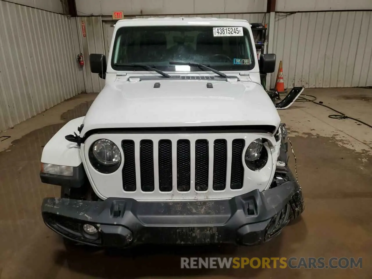 5 Photograph of a damaged car 1C4HJXEN1MW669300 JEEP WRANGLER 2021