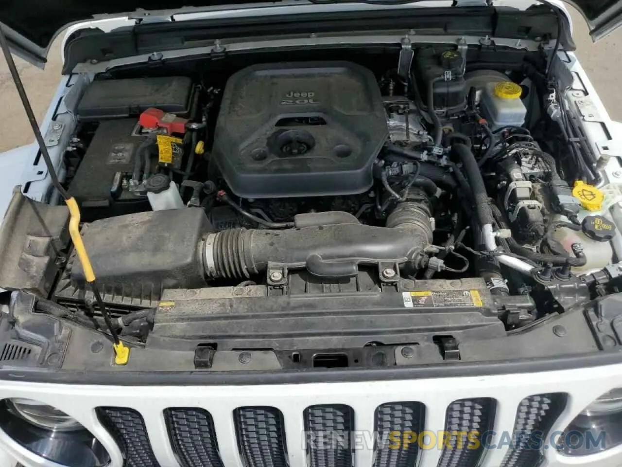 11 Photograph of a damaged car 1C4HJXEN2MW767414 JEEP WRANGLER 2021