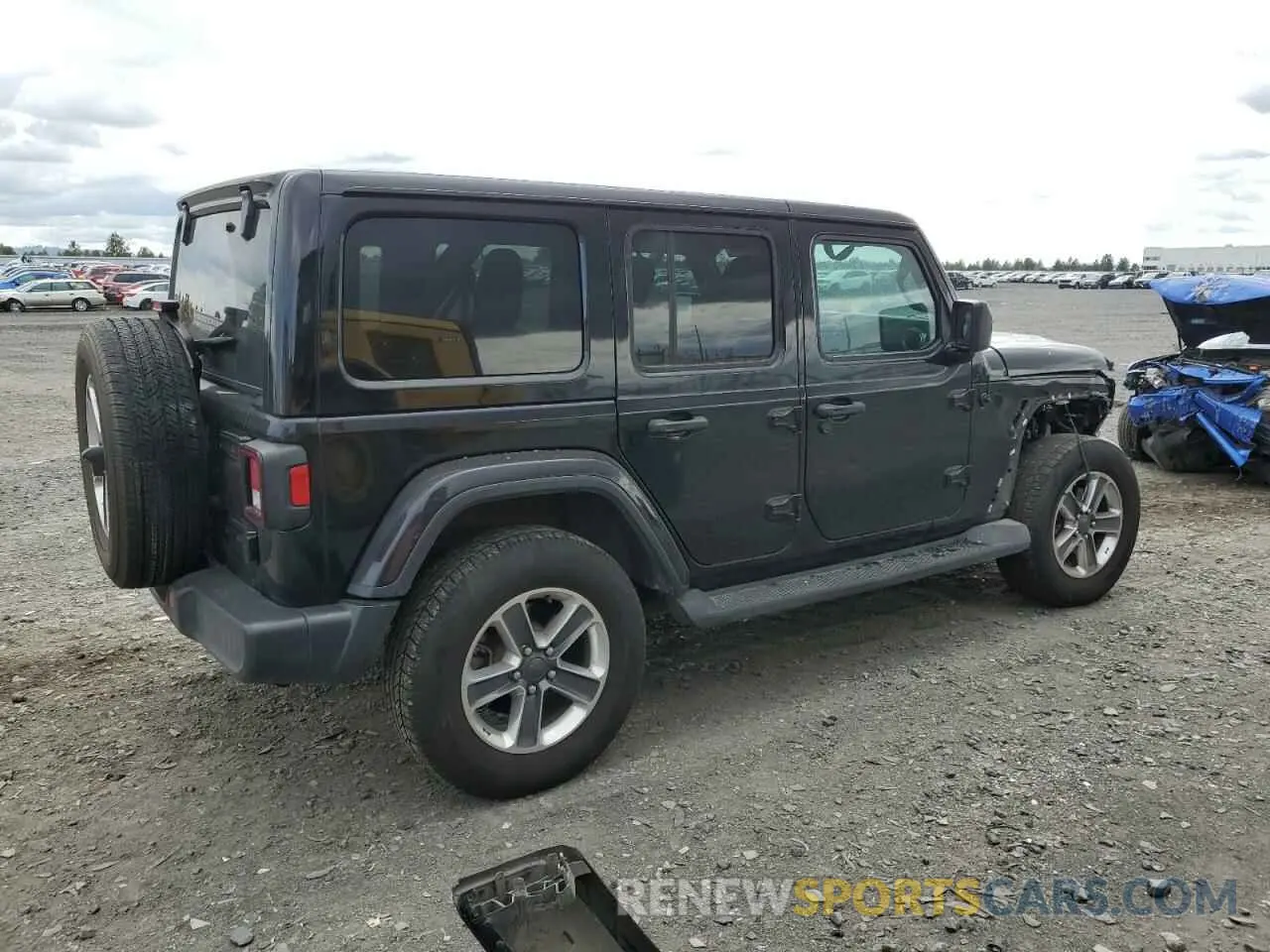 3 Photograph of a damaged car 1C4HJXEN3MW552091 JEEP WRANGLER 2021
