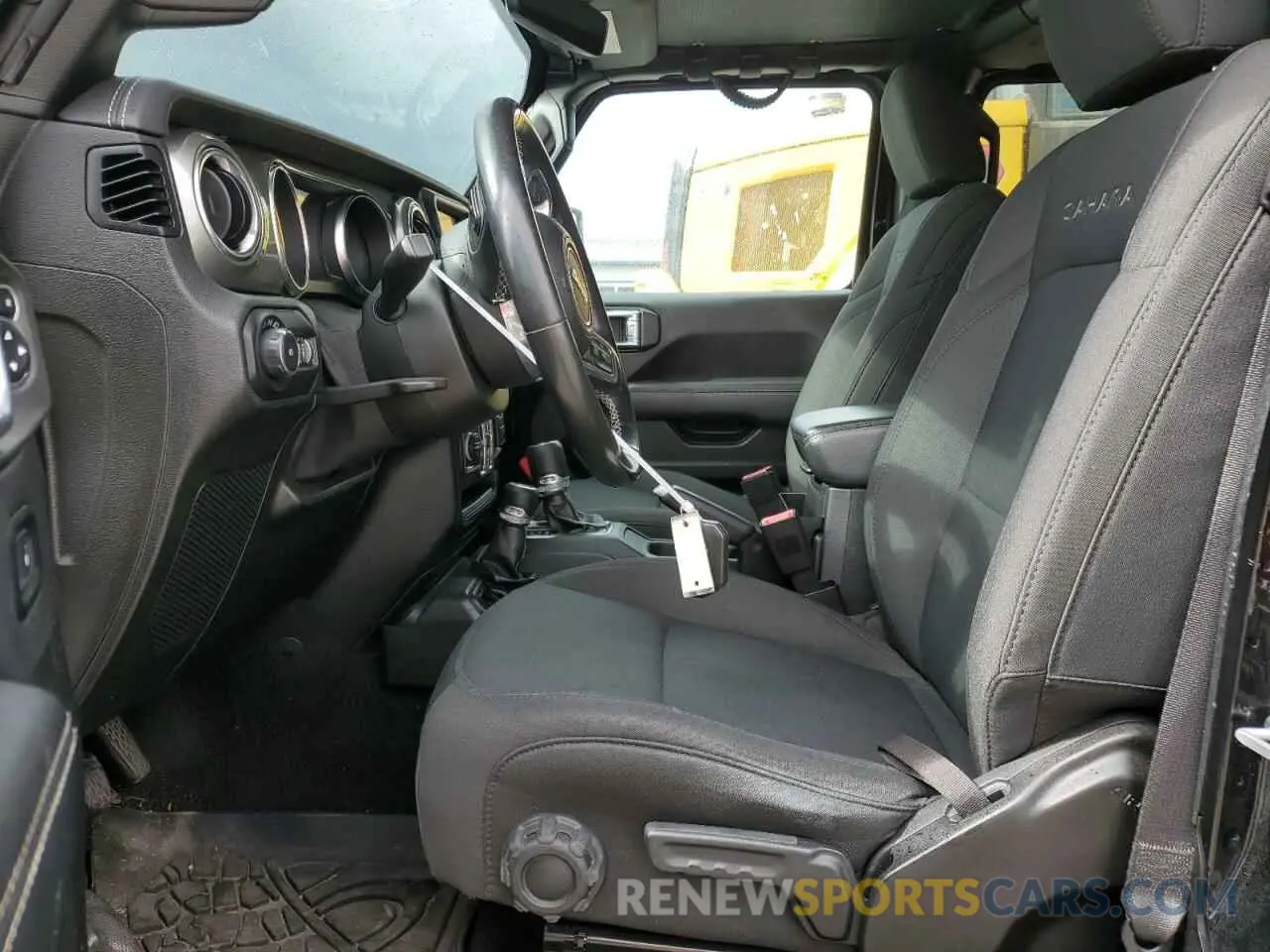 7 Photograph of a damaged car 1C4HJXEN3MW552091 JEEP WRANGLER 2021