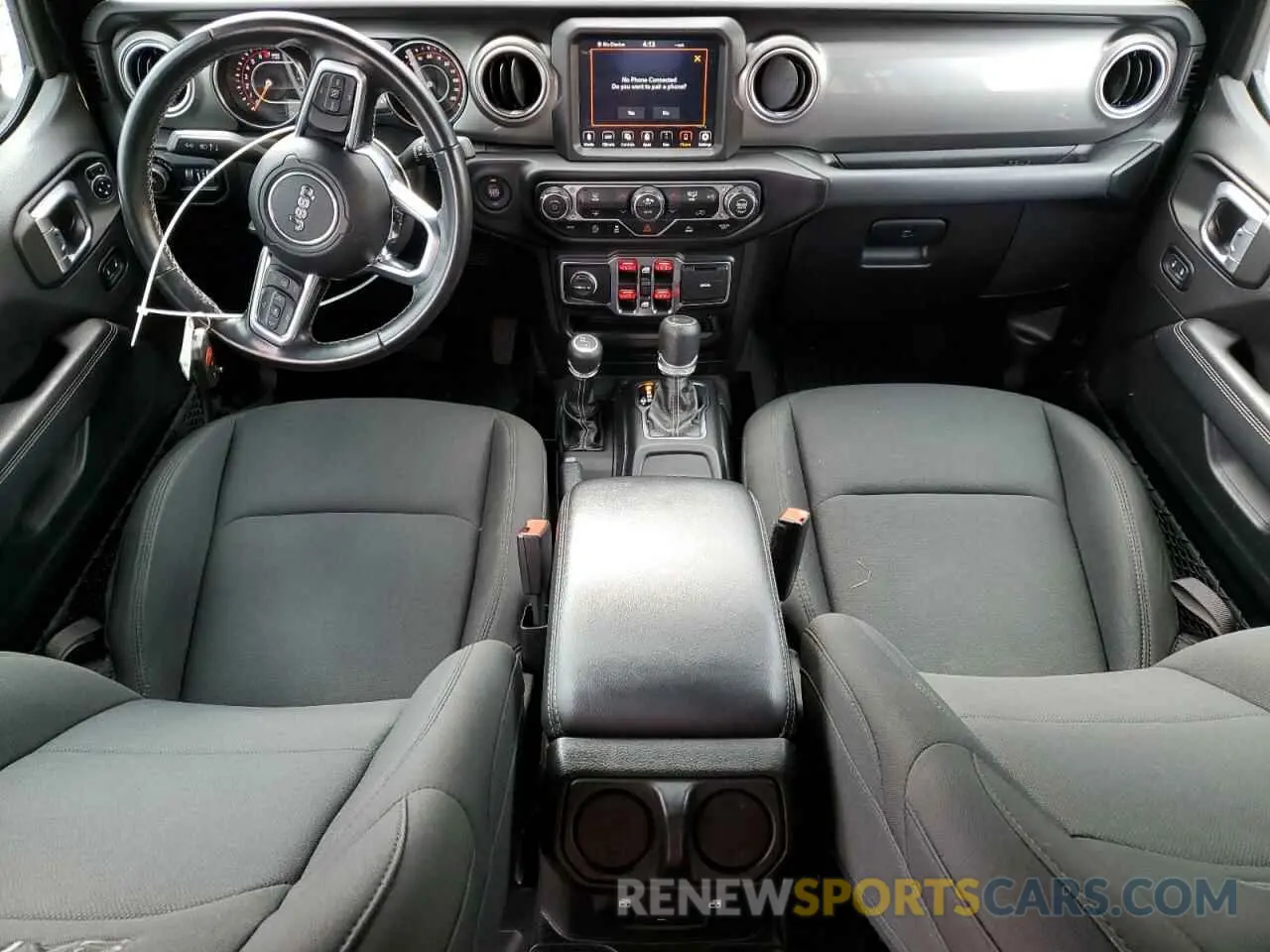 8 Photograph of a damaged car 1C4HJXEN3MW552091 JEEP WRANGLER 2021