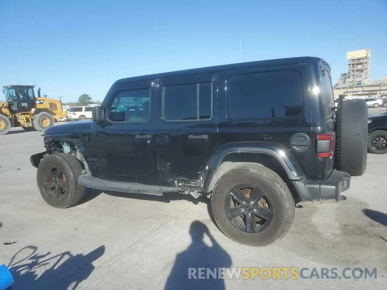 2 Photograph of a damaged car 1C4HJXEN3MW659058 JEEP WRANGLER 2021