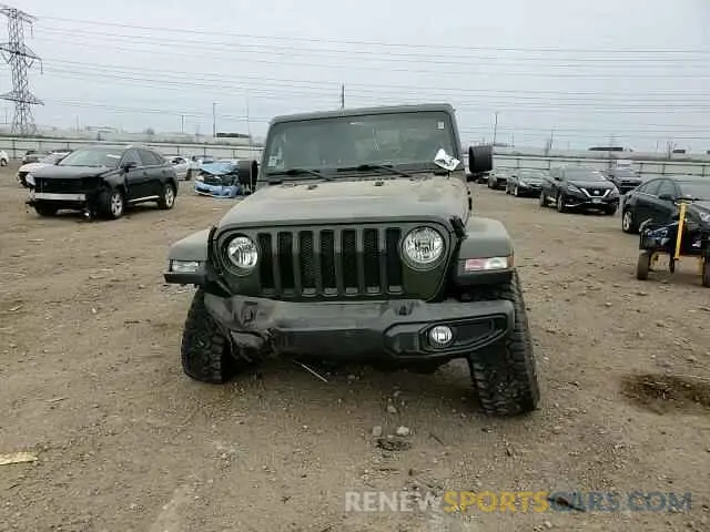 10 Photograph of a damaged car 1C4HJXEN3MW668178 JEEP WRANGLER 2021