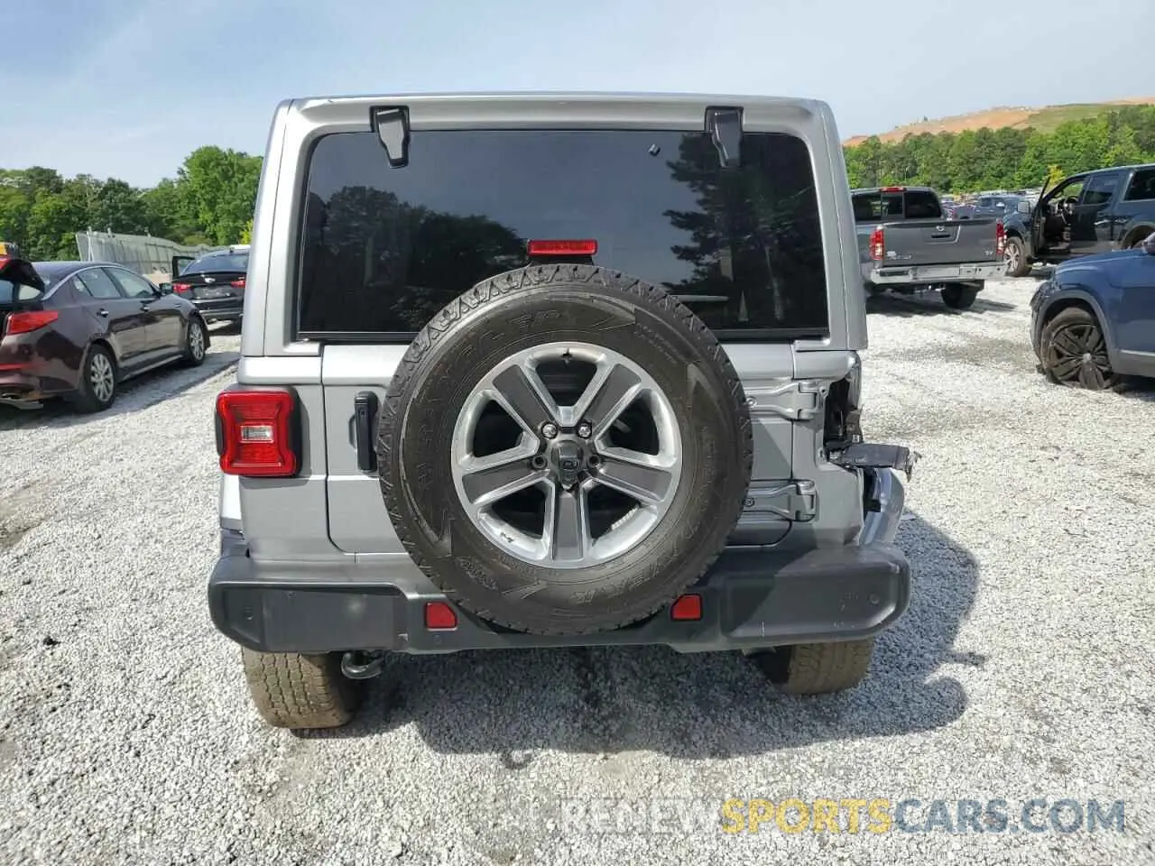 6 Photograph of a damaged car 1C4HJXEN3MW691220 JEEP WRANGLER 2021