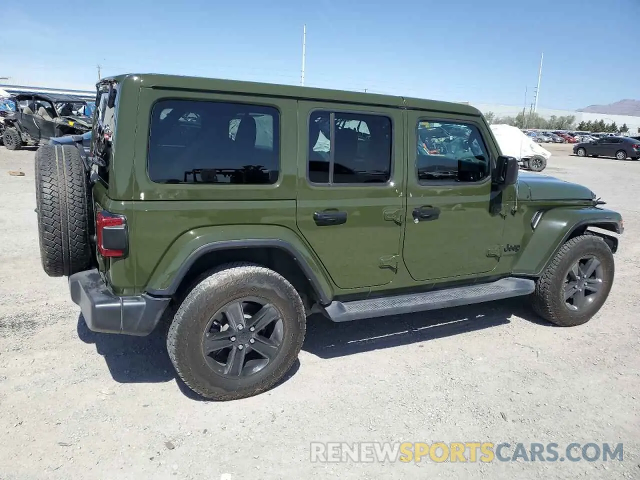 3 Photograph of a damaged car 1C4HJXEN5MW865773 JEEP WRANGLER 2021