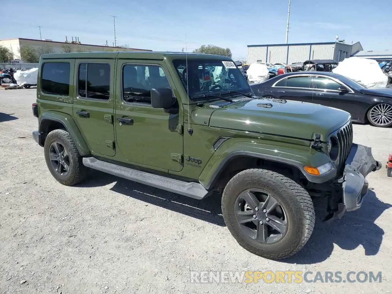 4 Photograph of a damaged car 1C4HJXEN5MW865773 JEEP WRANGLER 2021