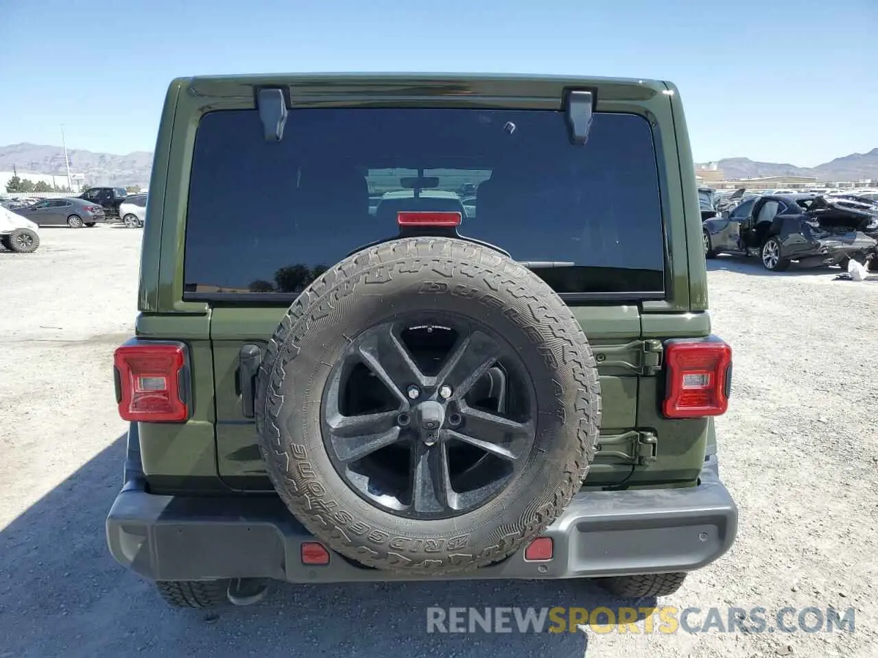 6 Photograph of a damaged car 1C4HJXEN5MW865773 JEEP WRANGLER 2021