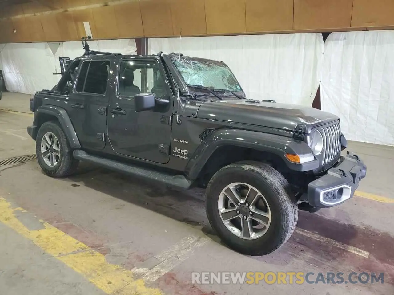 4 Photograph of a damaged car 1C4HJXEN6MW609397 JEEP WRANGLER 2021