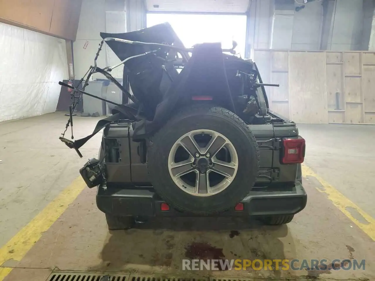 6 Photograph of a damaged car 1C4HJXEN6MW609397 JEEP WRANGLER 2021