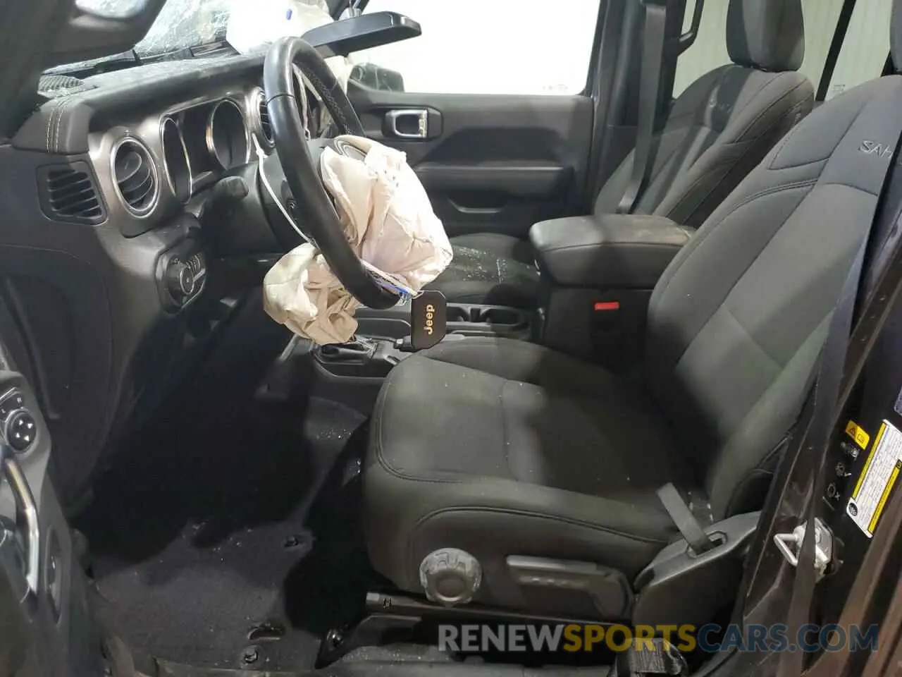 7 Photograph of a damaged car 1C4HJXEN6MW609397 JEEP WRANGLER 2021