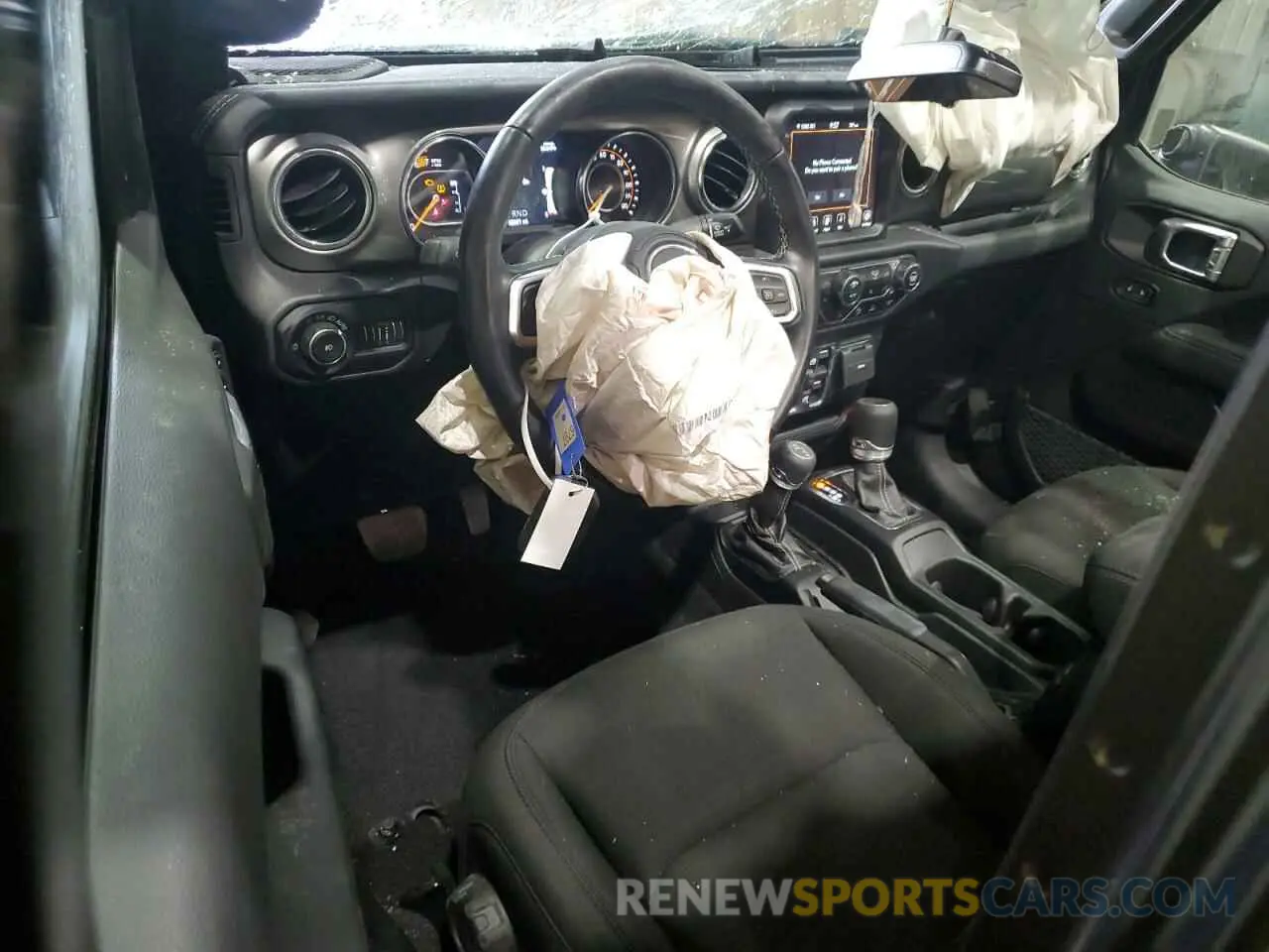 8 Photograph of a damaged car 1C4HJXEN6MW609397 JEEP WRANGLER 2021