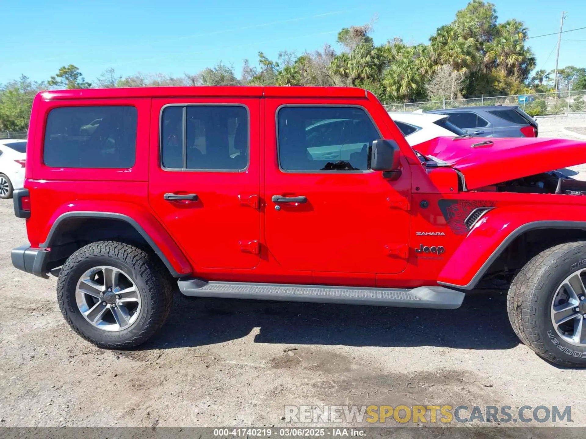 14 Photograph of a damaged car 1C4HJXEN7MW551848 JEEP WRANGLER 2021