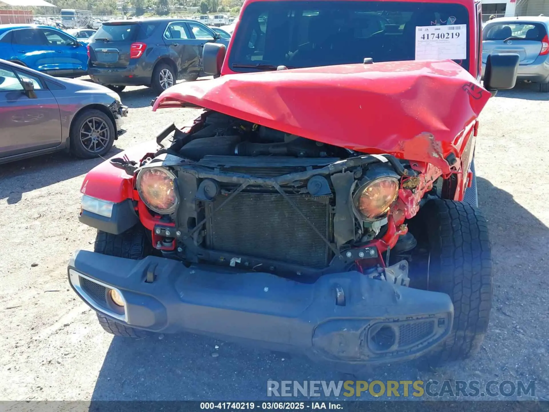 6 Photograph of a damaged car 1C4HJXEN7MW551848 JEEP WRANGLER 2021