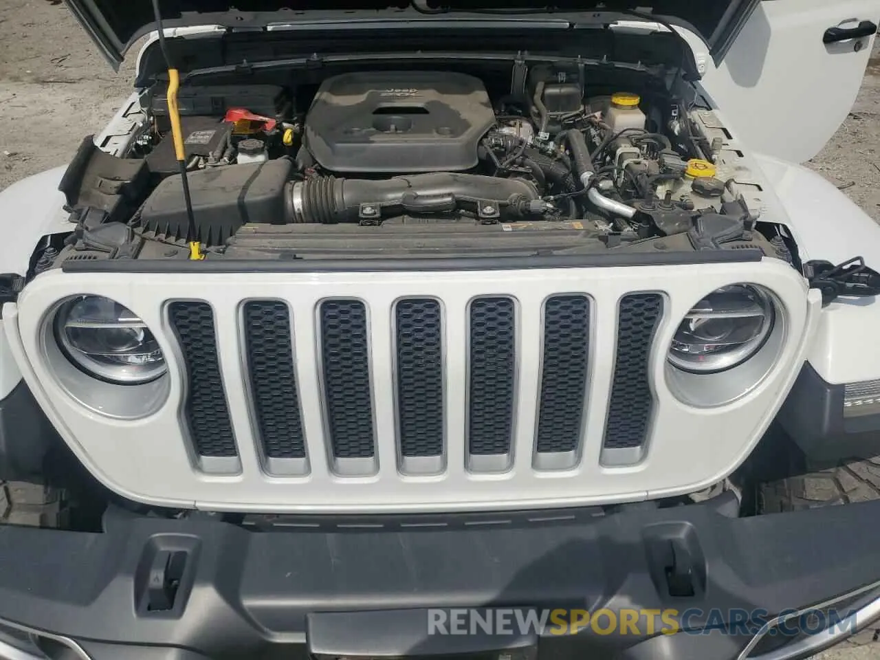 11 Photograph of a damaged car 1C4HJXEN7MW823881 JEEP WRANGLER 2021
