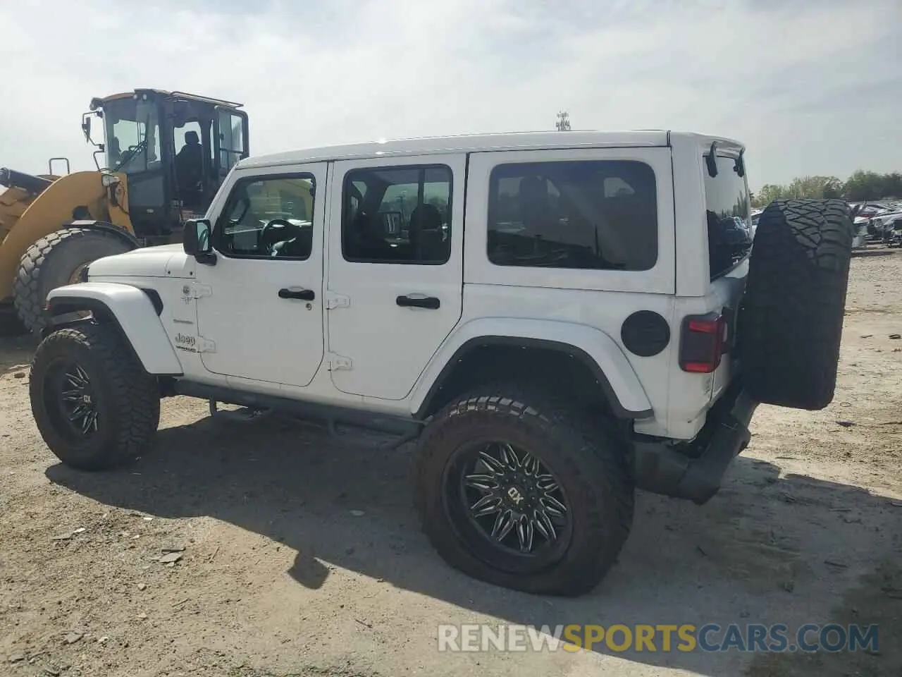 2 Photograph of a damaged car 1C4HJXEN7MW823881 JEEP WRANGLER 2021