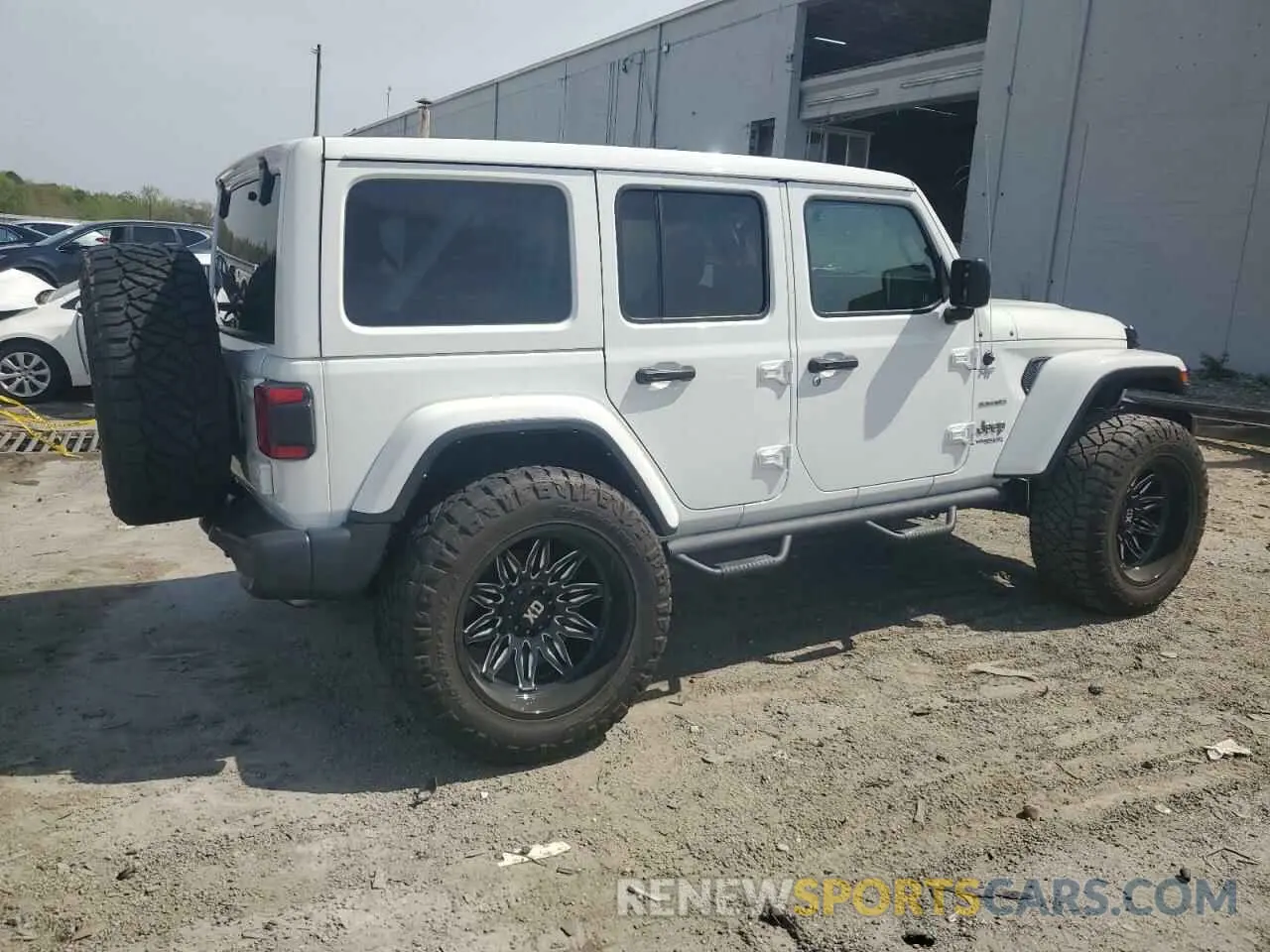 3 Photograph of a damaged car 1C4HJXEN7MW823881 JEEP WRANGLER 2021