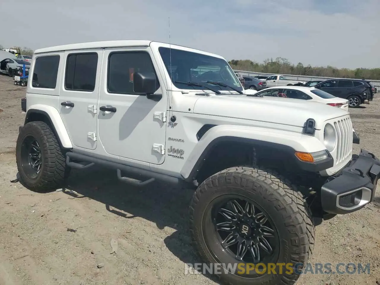 4 Photograph of a damaged car 1C4HJXEN7MW823881 JEEP WRANGLER 2021