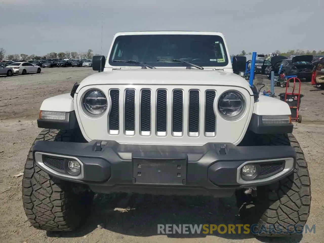 5 Photograph of a damaged car 1C4HJXEN7MW823881 JEEP WRANGLER 2021