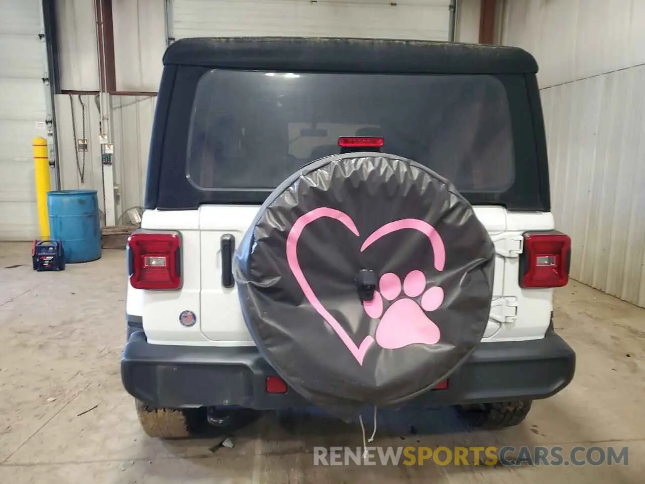 6 Photograph of a damaged car 1C4HJXEN8MW503095 JEEP WRANGLER 2021