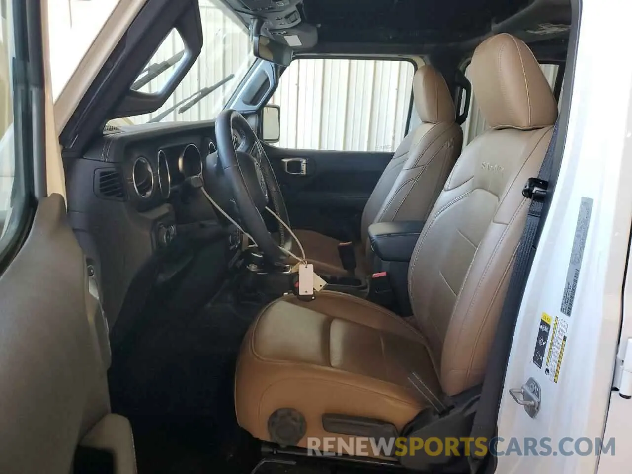 7 Photograph of a damaged car 1C4HJXEN8MW503095 JEEP WRANGLER 2021