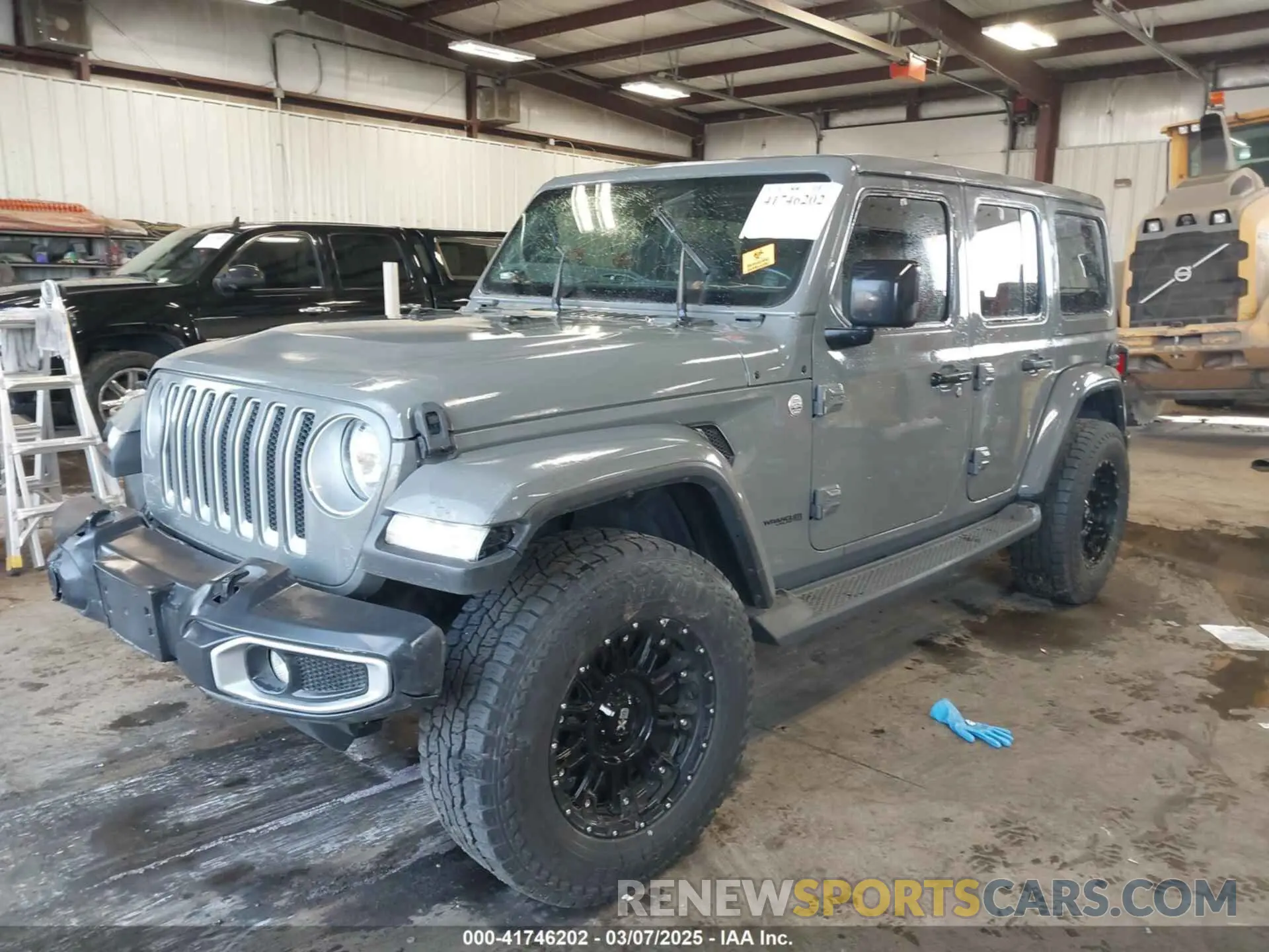 2 Photograph of a damaged car 1C4HJXEN8MW503811 JEEP WRANGLER 2021