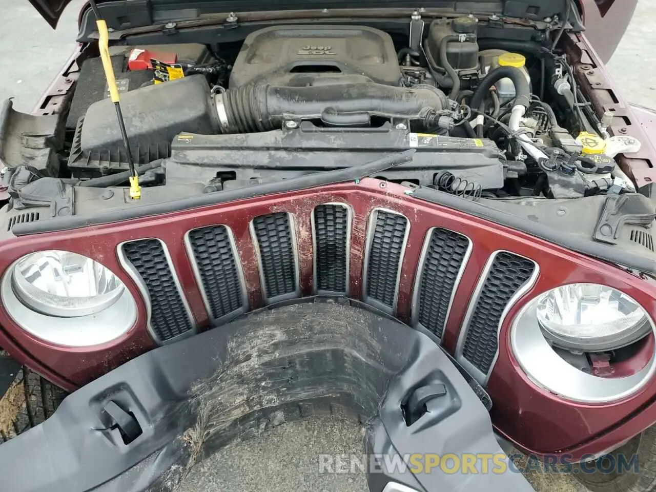 13 Photograph of a damaged car 1C4HJXEN8MW613404 JEEP WRANGLER 2021