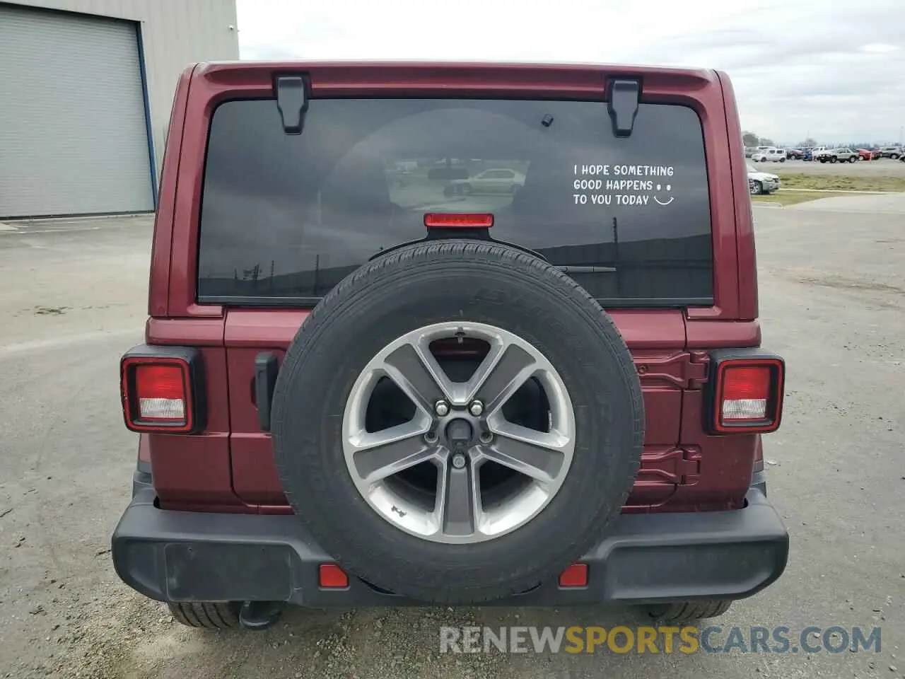 6 Photograph of a damaged car 1C4HJXEN8MW613404 JEEP WRANGLER 2021
