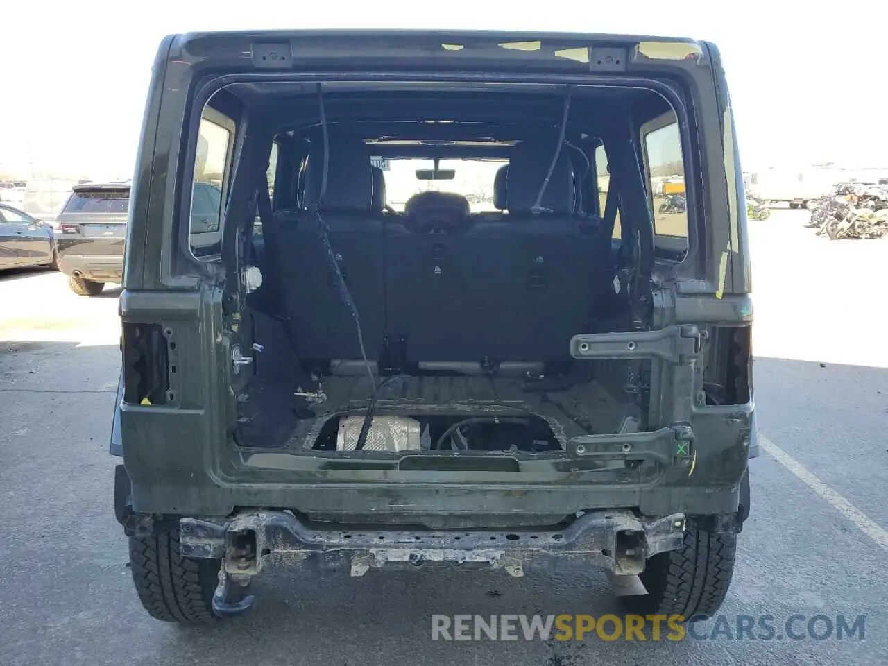 6 Photograph of a damaged car 1C4HJXEN8MW736426 JEEP WRANGLER 2021