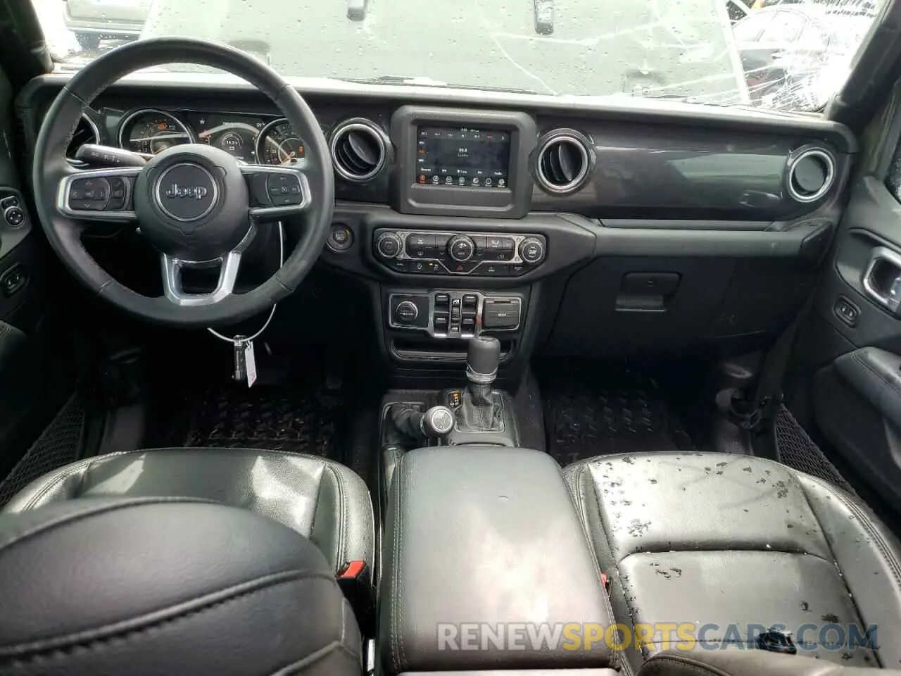 8 Photograph of a damaged car 1C4HJXEN8MW794195 JEEP WRANGLER 2021