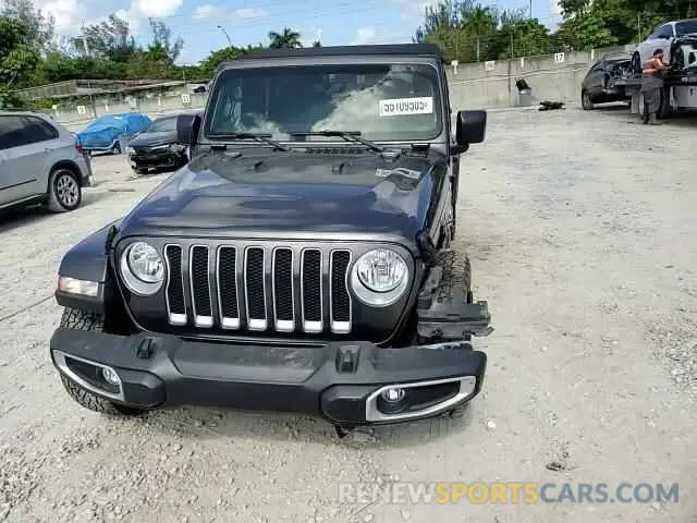 13 Photograph of a damaged car 1C4HJXEN9MW574788 JEEP WRANGLER 2021