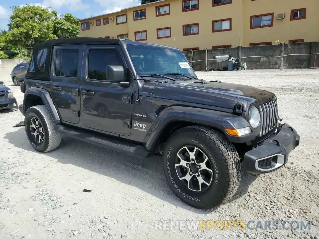 4 Photograph of a damaged car 1C4HJXEN9MW574788 JEEP WRANGLER 2021