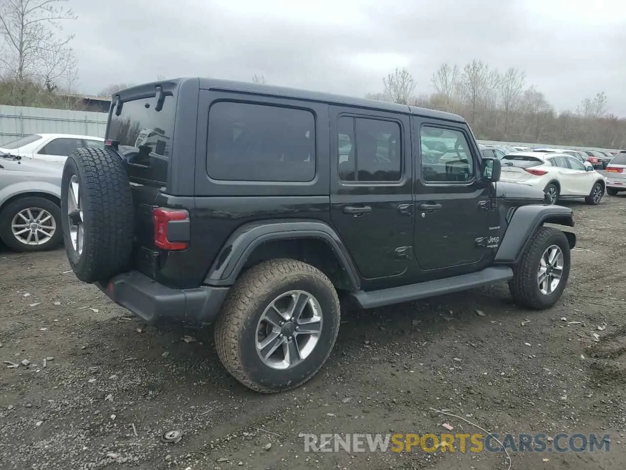 3 Photograph of a damaged car 1C4HJXEN9MW684143 JEEP WRANGLER 2021