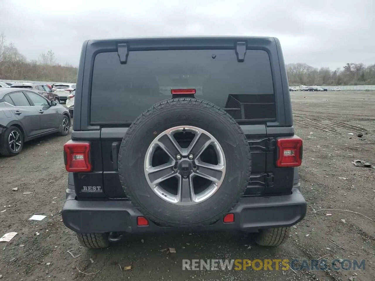 6 Photograph of a damaged car 1C4HJXEN9MW684143 JEEP WRANGLER 2021