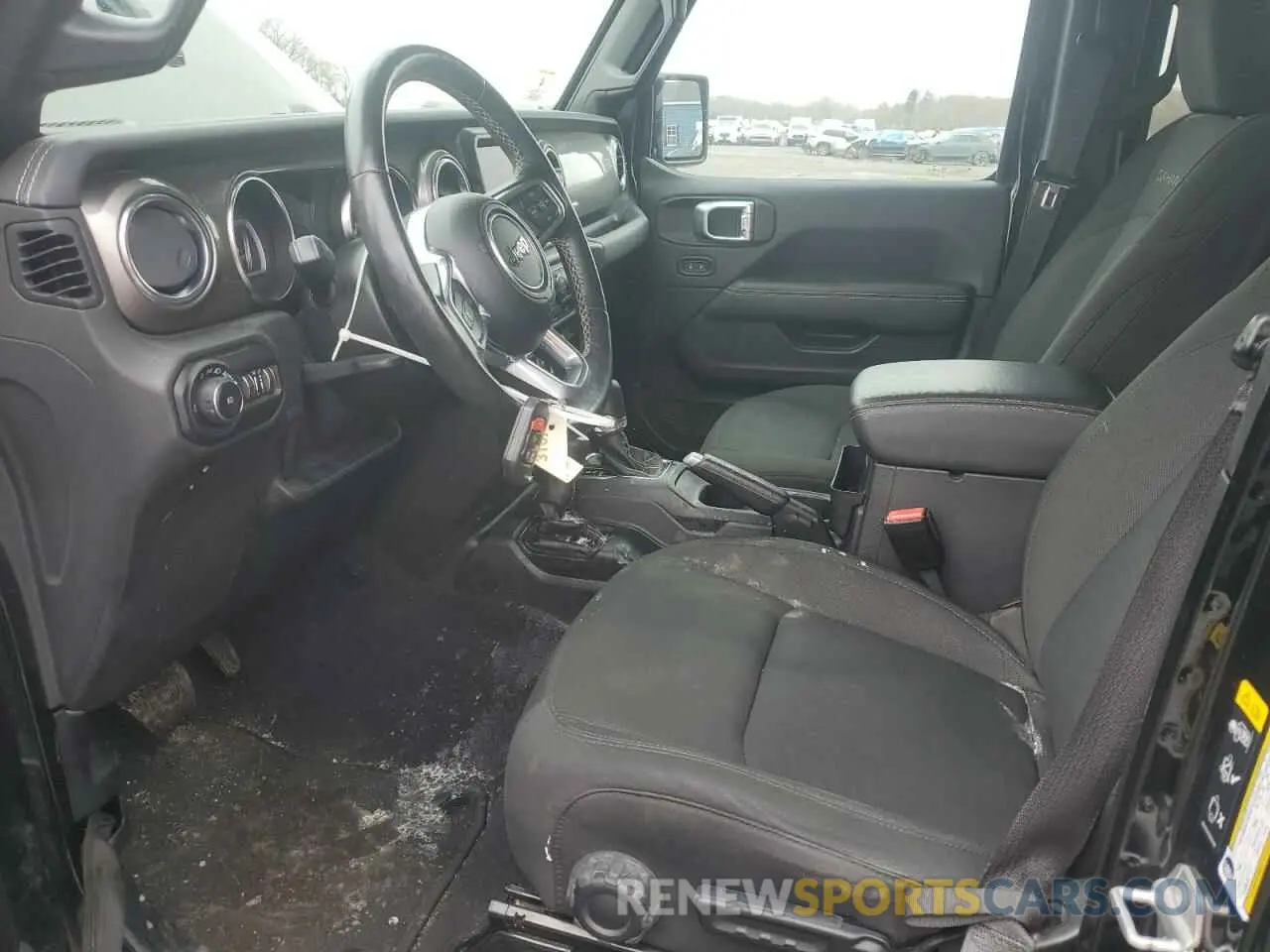 7 Photograph of a damaged car 1C4HJXEN9MW684143 JEEP WRANGLER 2021