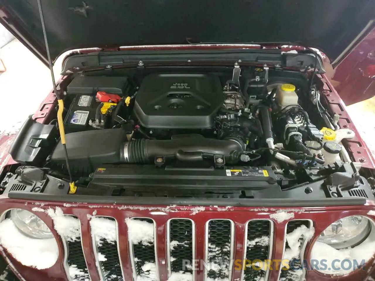12 Photograph of a damaged car 1C4HJXENXMW608575 JEEP WRANGLER 2021