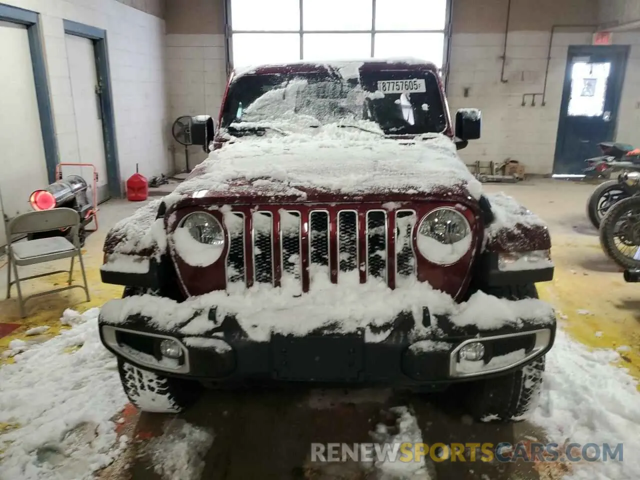 5 Photograph of a damaged car 1C4HJXENXMW608575 JEEP WRANGLER 2021