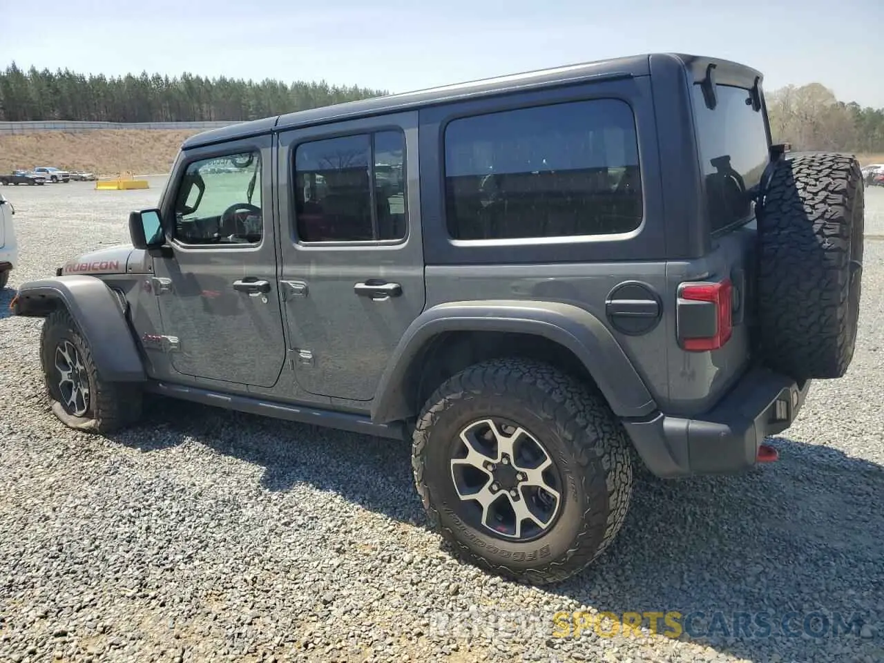 2 Photograph of a damaged car 1C4HJXFG0MW606057 JEEP WRANGLER 2021