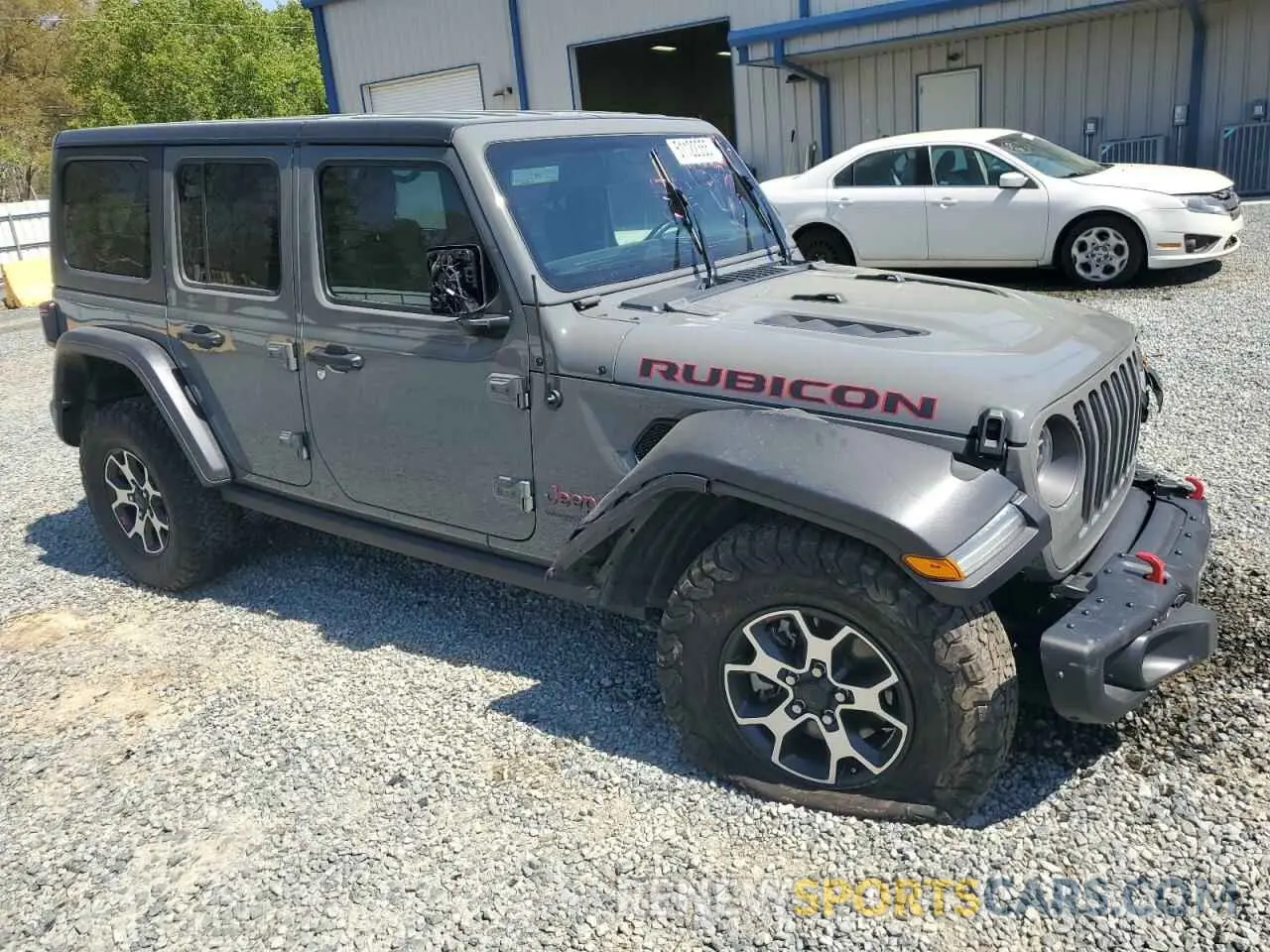 4 Photograph of a damaged car 1C4HJXFG0MW606057 JEEP WRANGLER 2021