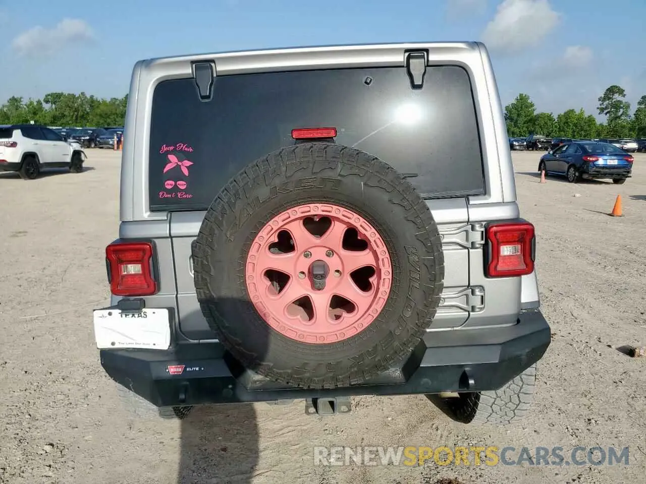 6 Photograph of a damaged car 1C4HJXFG0MW616829 JEEP WRANGLER 2021