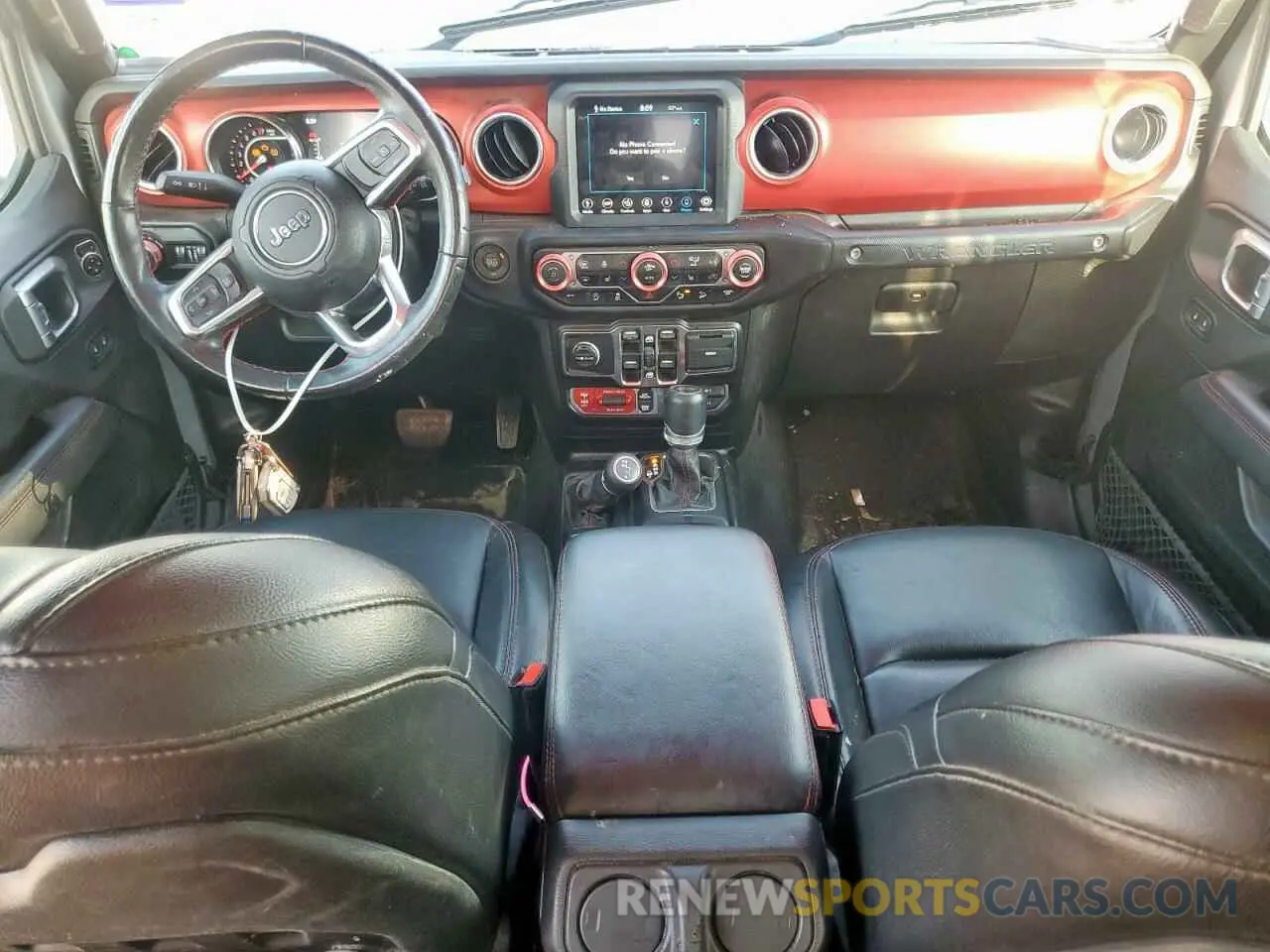 8 Photograph of a damaged car 1C4HJXFG0MW616829 JEEP WRANGLER 2021