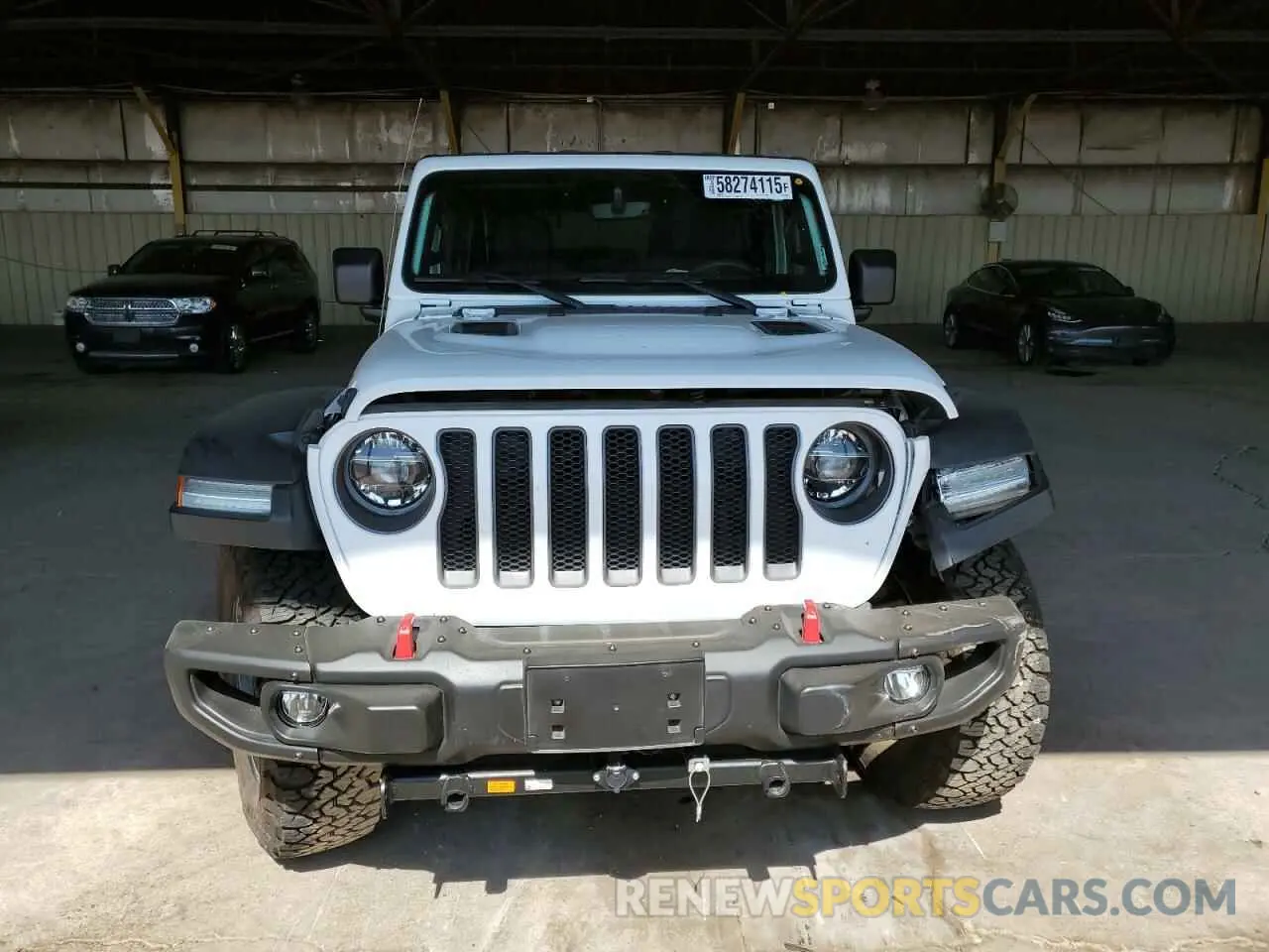 5 Photograph of a damaged car 1C4HJXFG1MW637740 JEEP WRANGLER 2021
