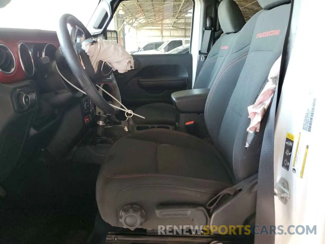 7 Photograph of a damaged car 1C4HJXFG1MW637740 JEEP WRANGLER 2021