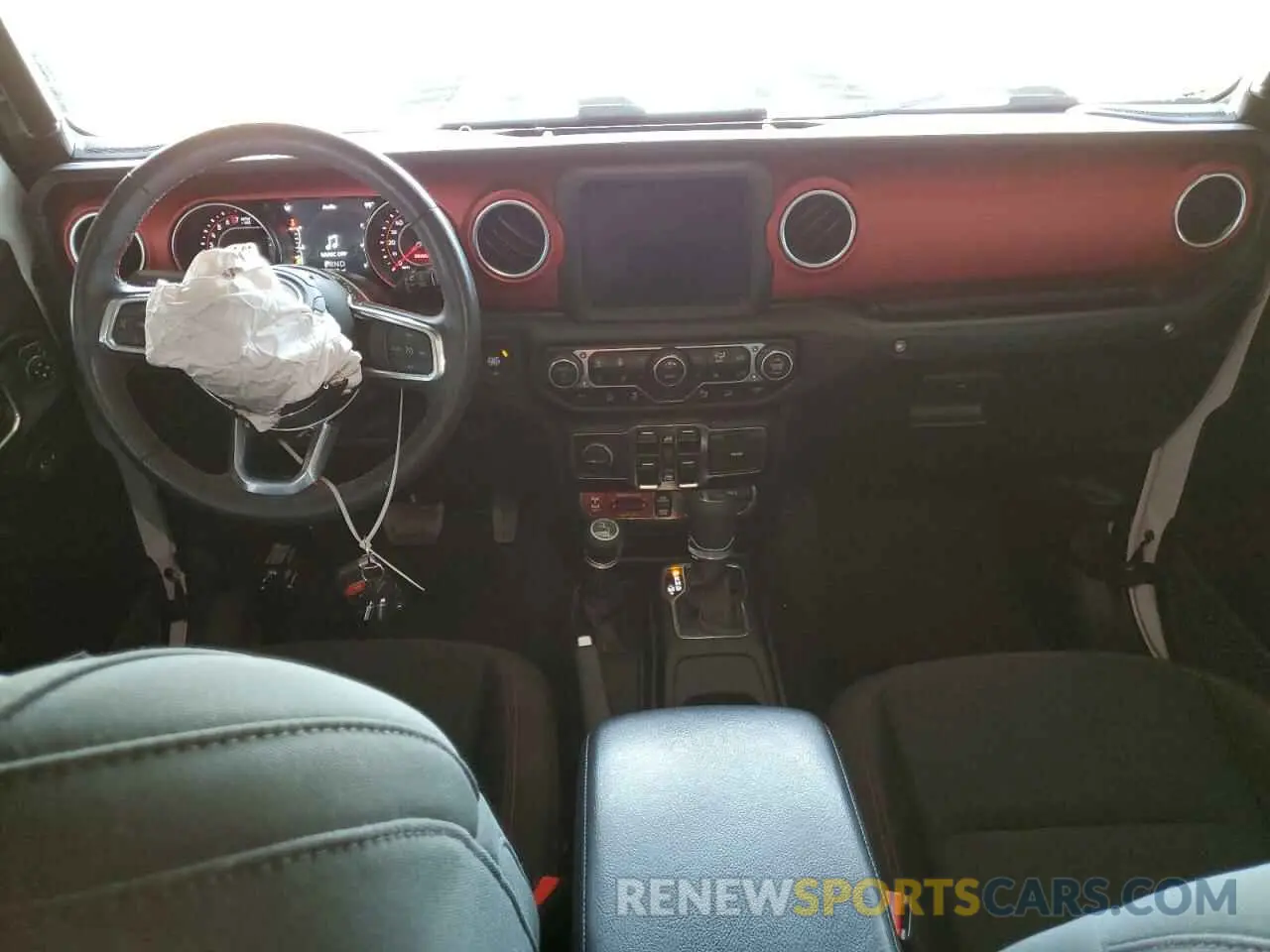 8 Photograph of a damaged car 1C4HJXFG1MW637740 JEEP WRANGLER 2021